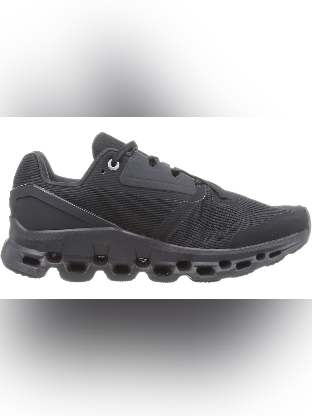 ON All-Black CLOUDSTRATUS Women’s Running Shoe Sneaker US 9.5M - Picture 7 of 8